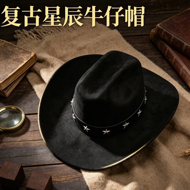 여성용 핫세일 와이드 브림 카우보이 모자 패션 펠트 페 - Fedora Hat Wool 리뷰 및 가격