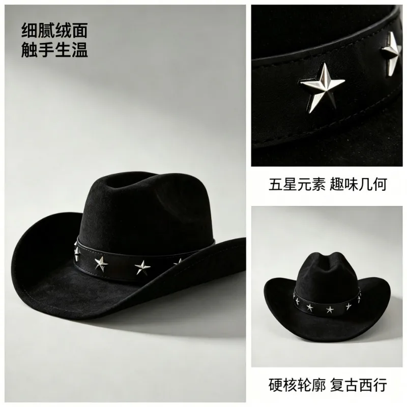 여성용 핫세일 와이드 브림 카우보이 모자 패션 펠트 페 - Fedora Hat Wool 리뷰 및 가격