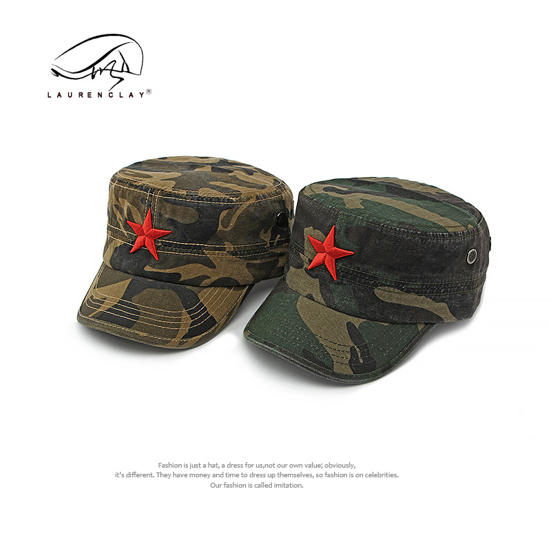남성용 위장 플랫 탑 야구 모자, 야외 스포츠 모자,  - Dad Hat Cotton 리뷰 및 가격