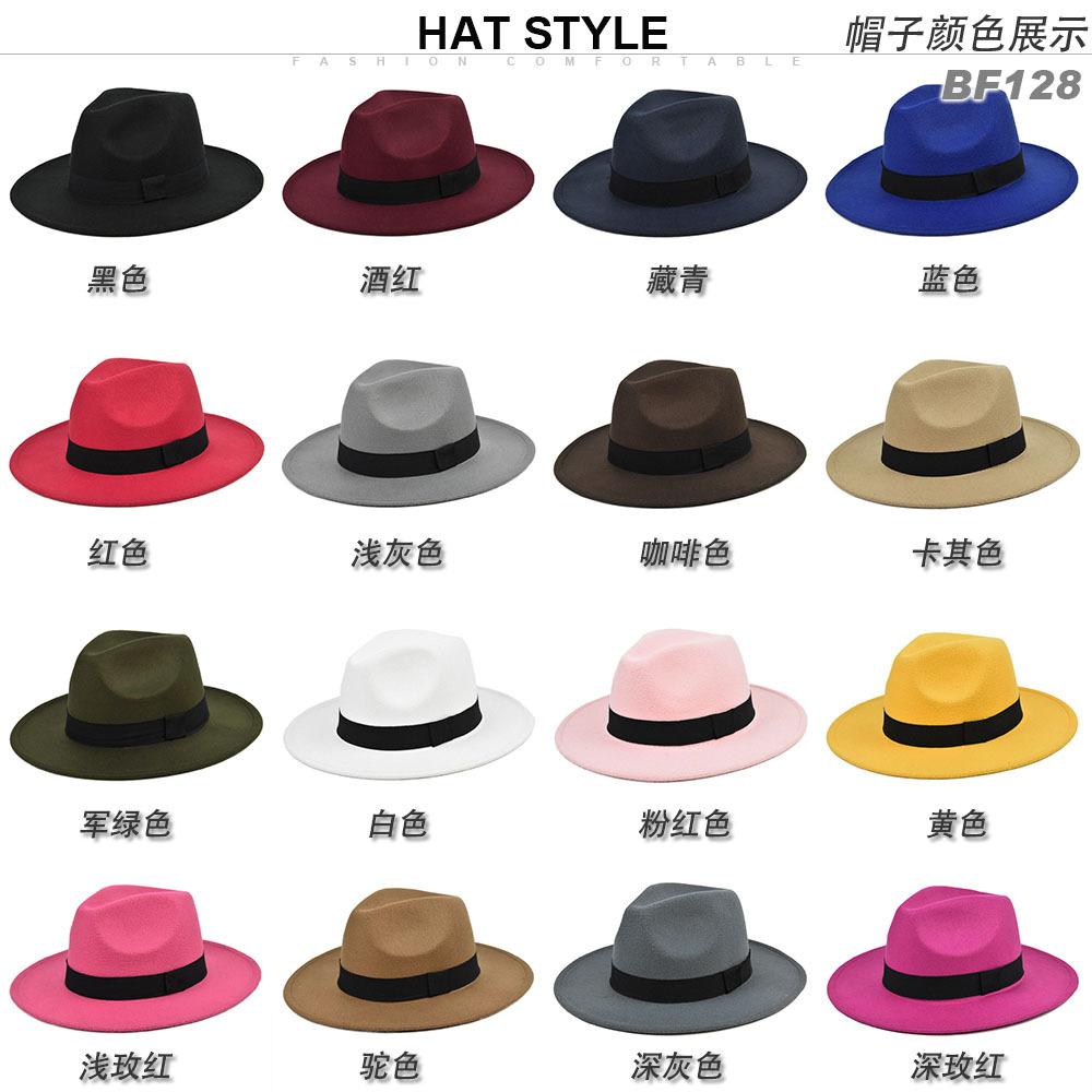 뉴 빈티지 페도라 남성용 울 와이드 브림 탑햇 겨울 가 - Fedora Hat Wool 리뷰 및 가격