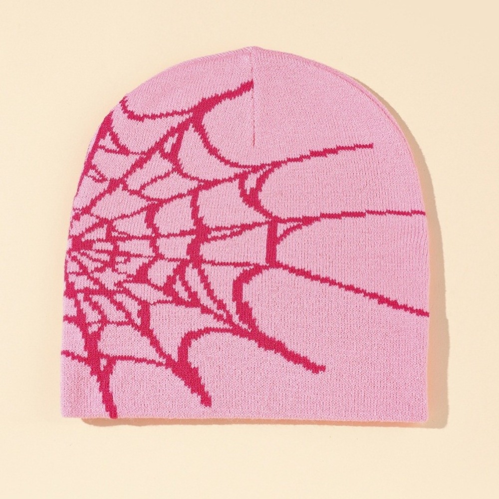 빈티지 스타일의 부드러운 거미줄 패턴 비니 모자, 신축 - Beanie Cuffed Knit 리뷰 및 가격
