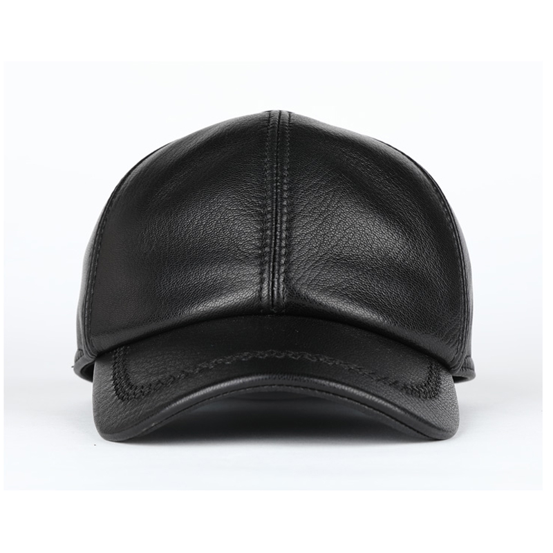 성인용 정품 가죽 모자, 따뜻한 정품 가죽 야구 모자, - Baseball Cap Structured 리뷰 및 가격