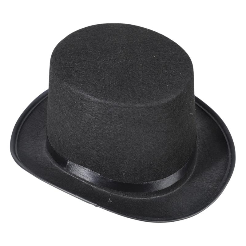 레트로 탑 모자 마술사 의상 코스프레 할로윈 소품 파티 - Fedora Hat Wool 리뷰 및 가격