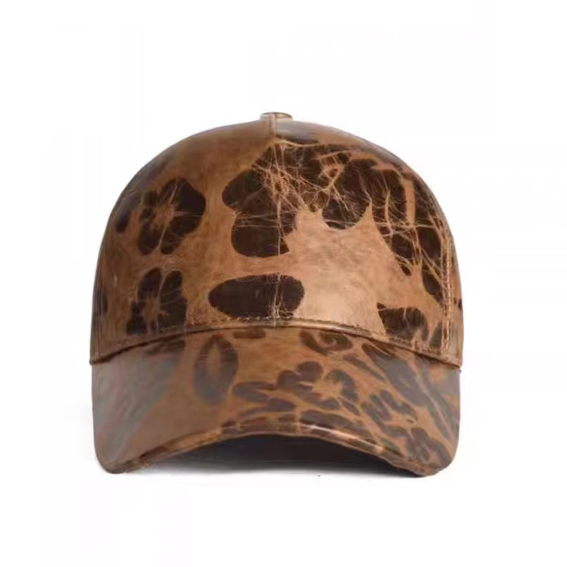 남녀공용 가죽 야구 모자, 가을 트렌디 아웃도어 레저  - Baseball Cap Structured 리뷰 및 가격