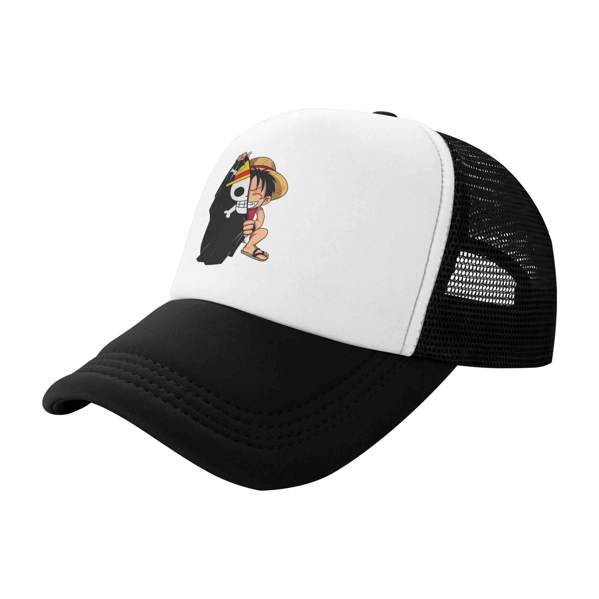 원피스 루피 폼 메쉬 트러커 모자 트렌디 유니섹스 쿨링 - Trucker Cap Mesh 리뷰 및 가격