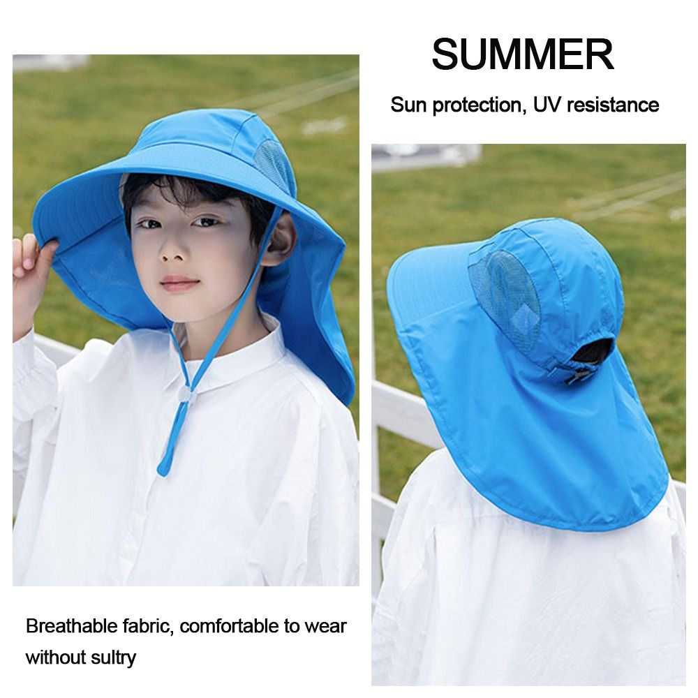 자외선 차단 어린이용 비치 모자, 남아 여아용 버킷햇, - Sun Hat Wide Brim 리뷰 및 가격